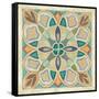 Birds Garden Tile III-Daphne Brissonnet-Framed Stretched Canvas