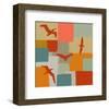 Birds II-Yashna-Framed Art Print