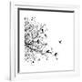 Birds in a Tree-null-Framed Premium Giclee Print