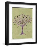 Birds in a Tree-Bee Sturgis-Framed Art Print