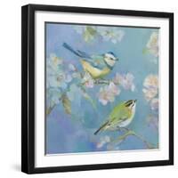 Birds in Blossom - Detail I-Sarah Simpson-Framed Giclee Print