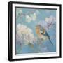 Birds in Blossom - Detail II-Sarah Simpson-Framed Giclee Print