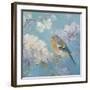 Birds in Blossom - Detail II-Sarah Simpson-Framed Giclee Print