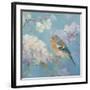 Birds in Blossom - Detail II-Sarah Simpson-Framed Giclee Print