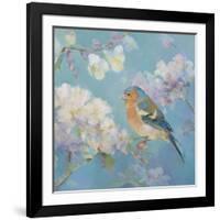 Birds in Blossom - Detail II-Sarah Simpson-Framed Giclee Print