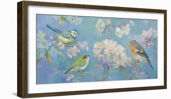 Birds in Blossom-Sarah Simpson-Framed Giclee Print