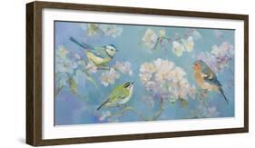 Birds in Blossom-Sarah Simpson-Framed Giclee Print