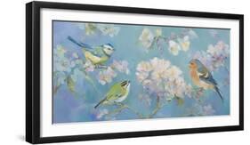 Birds in Blossom-Sarah Simpson-Framed Giclee Print