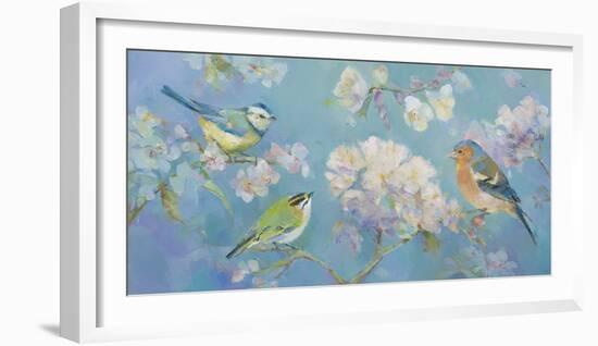 Birds in Blossom-Sarah Simpson-Framed Giclee Print