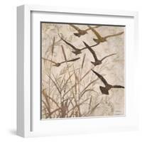 Birds in Flight 1-Melissa Pluch-Framed Art Print