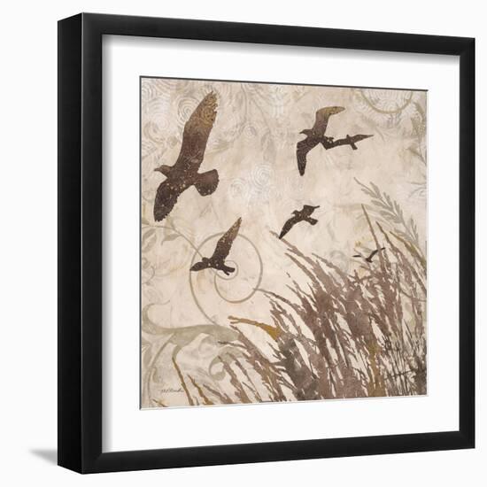 Birds in Flight 2-Melissa Pluch-Framed Art Print