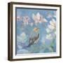 Birds in Magnolia - Detail I-Sarah Simpson-Framed Giclee Print