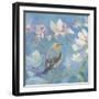 Birds in Magnolia - Detail I-Sarah Simpson-Framed Giclee Print