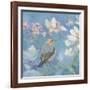 Birds in Magnolia - Detail I-Sarah Simpson-Framed Giclee Print