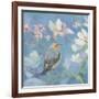 Birds in Magnolia - Detail I-Sarah Simpson-Framed Giclee Print