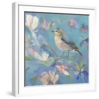 Birds in Magnolia - Detail II-Sarah Simpson-Framed Giclee Print