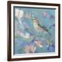 Birds in Magnolia - Detail II-Sarah Simpson-Framed Giclee Print