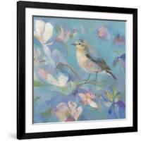 Birds in Magnolia - Detail II-Sarah Simpson-Framed Giclee Print