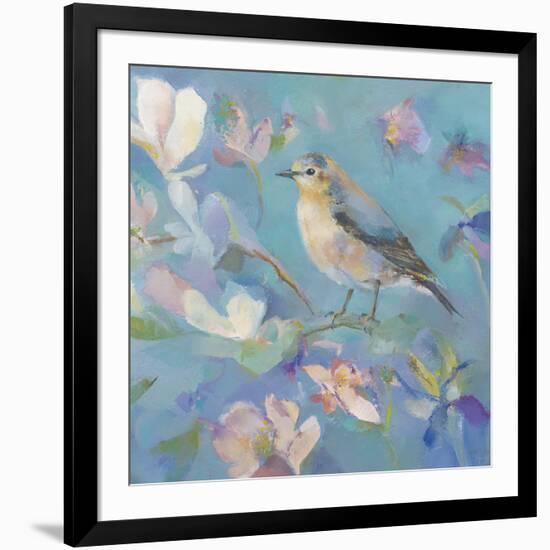 Birds in Magnolia - Detail II-Sarah Simpson-Framed Giclee Print