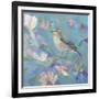 Birds in Magnolia - Detail II-Sarah Simpson-Framed Giclee Print