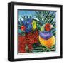 Birds in Paradise II-Carolee Vitaletti-Framed Art Print