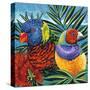 Birds in Paradise II-Carolee Vitaletti-Stretched Canvas