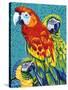 Birds in Paradise III-Carolee Vitaletti-Stretched Canvas