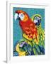 Birds in Paradise III-Carolee Vitaletti-Framed Art Print