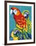 Birds in Paradise III-Carolee Vitaletti-Framed Art Print