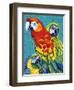 Birds in Paradise III-Carolee Vitaletti-Framed Art Print