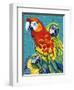 Birds in Paradise III-Carolee Vitaletti-Framed Art Print
