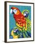 Birds in Paradise III-Carolee Vitaletti-Framed Art Print