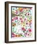 Birds in Paradise - Watercolor-Jennifer McCully-Framed Giclee Print