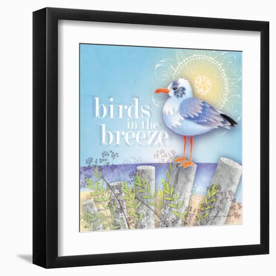 Birds in the Breeze-Nancy Archer-Framed Art Print