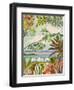 Birds in the Garden I-null-Framed Art Print