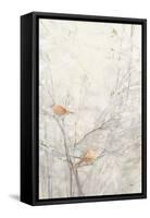 Birds in Trees II Brown-Julia Purinton-Framed Stretched Canvas