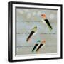 Birds Life - Friendship-Dominique Vari-Framed Art Print