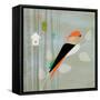 Birds Life - Home Sweet Home-Dominique Vari-Framed Stretched Canvas