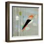 Birds Life - Home Sweet Home-Dominique Vari-Framed Art Print