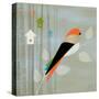 Birds Life - Home Sweet Home-Dominique Vari-Stretched Canvas