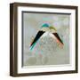 Birds Life - Love Nest-Dominique Vari-Framed Art Print