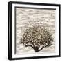 Birds like Leaves on a Tree-RYGER-Framed Art Print