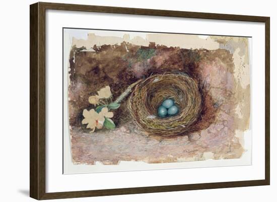 Birds Nest, 1863-John Atkinson Grimshaw-Framed Giclee Print