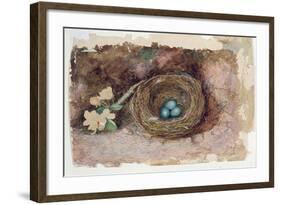 Birds Nest, 1863-John Atkinson Grimshaw-Framed Giclee Print