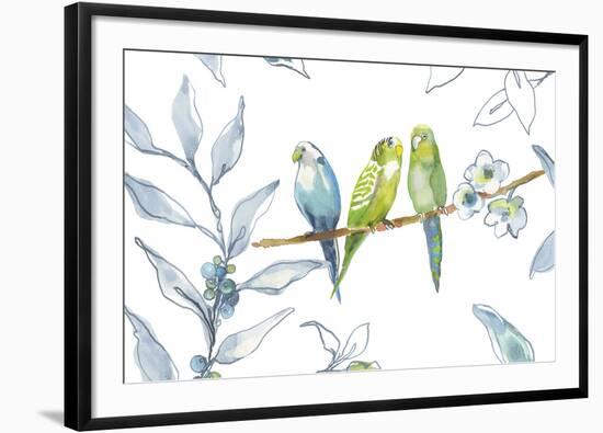 Birds Of A Feather-Sandra Jacobs-Framed Giclee Print