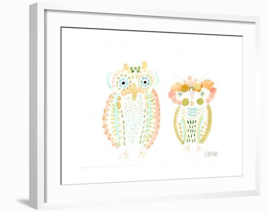 Birds of a Feather-Wyanne-Framed Giclee Print