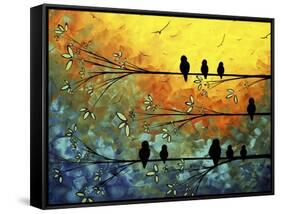 Birds of a Feather-Megan Aroon Duncanson-Framed Stretched Canvas