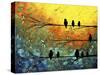 Birds of a Feather-Megan Aroon Duncanson-Stretched Canvas