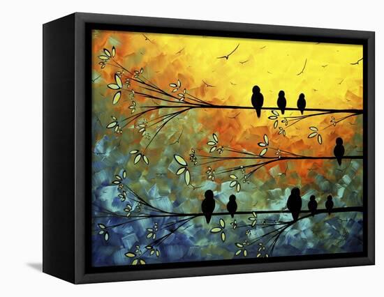 Birds of a Feather-Megan Aroon Duncanson-Framed Stretched Canvas