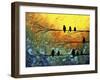 Birds of a Feather-Megan Aroon Duncanson-Framed Premium Giclee Print